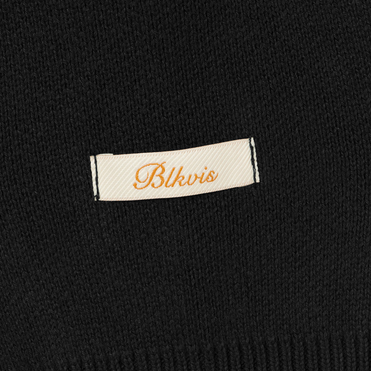BLKVIS QUEUE KNITTED SWEATER - BLACK