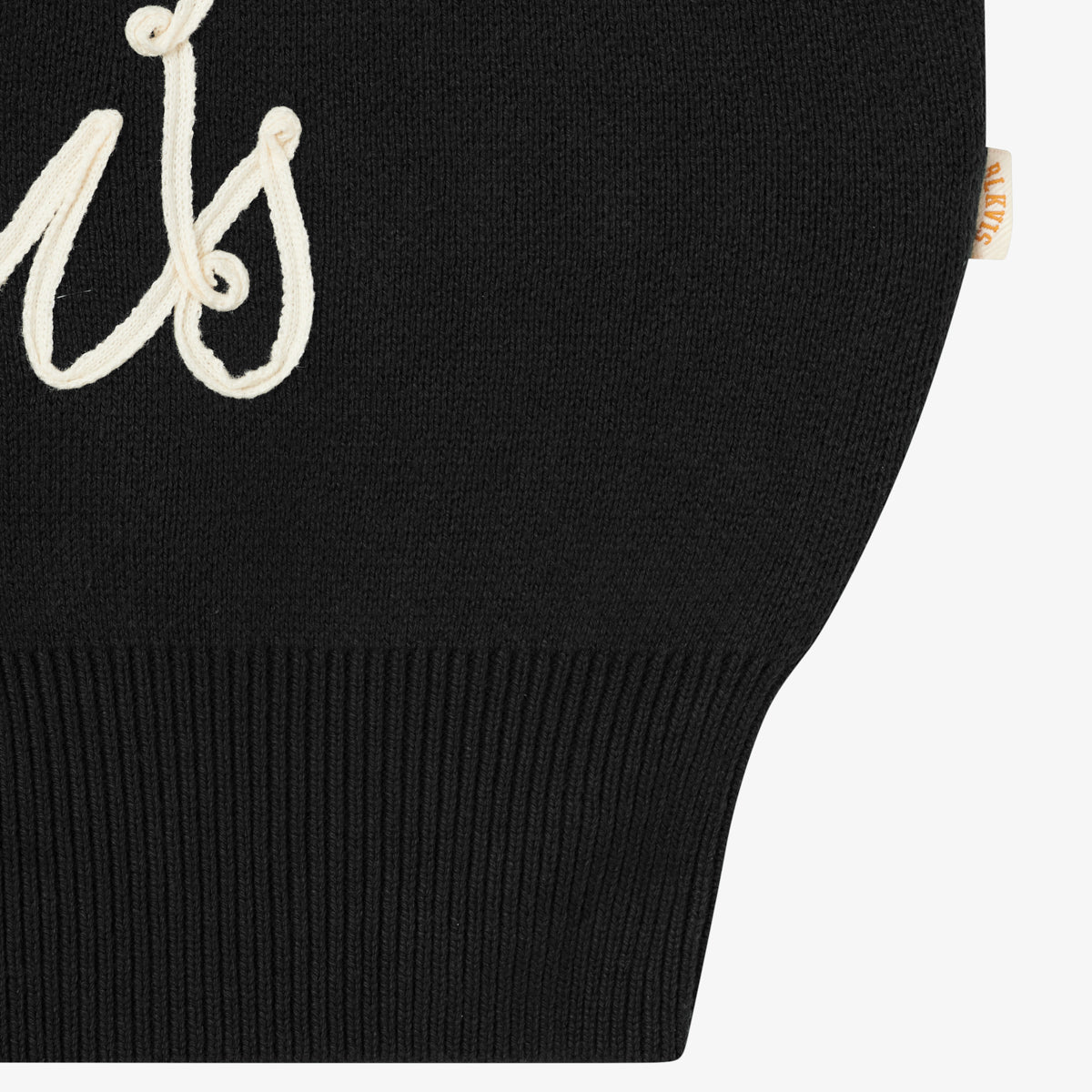 BLKVIS QUEUE KNITTED SWEATER - BLACK