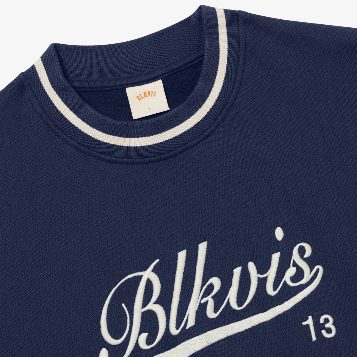 ATHLETICS CREWNECK - PEACOAT