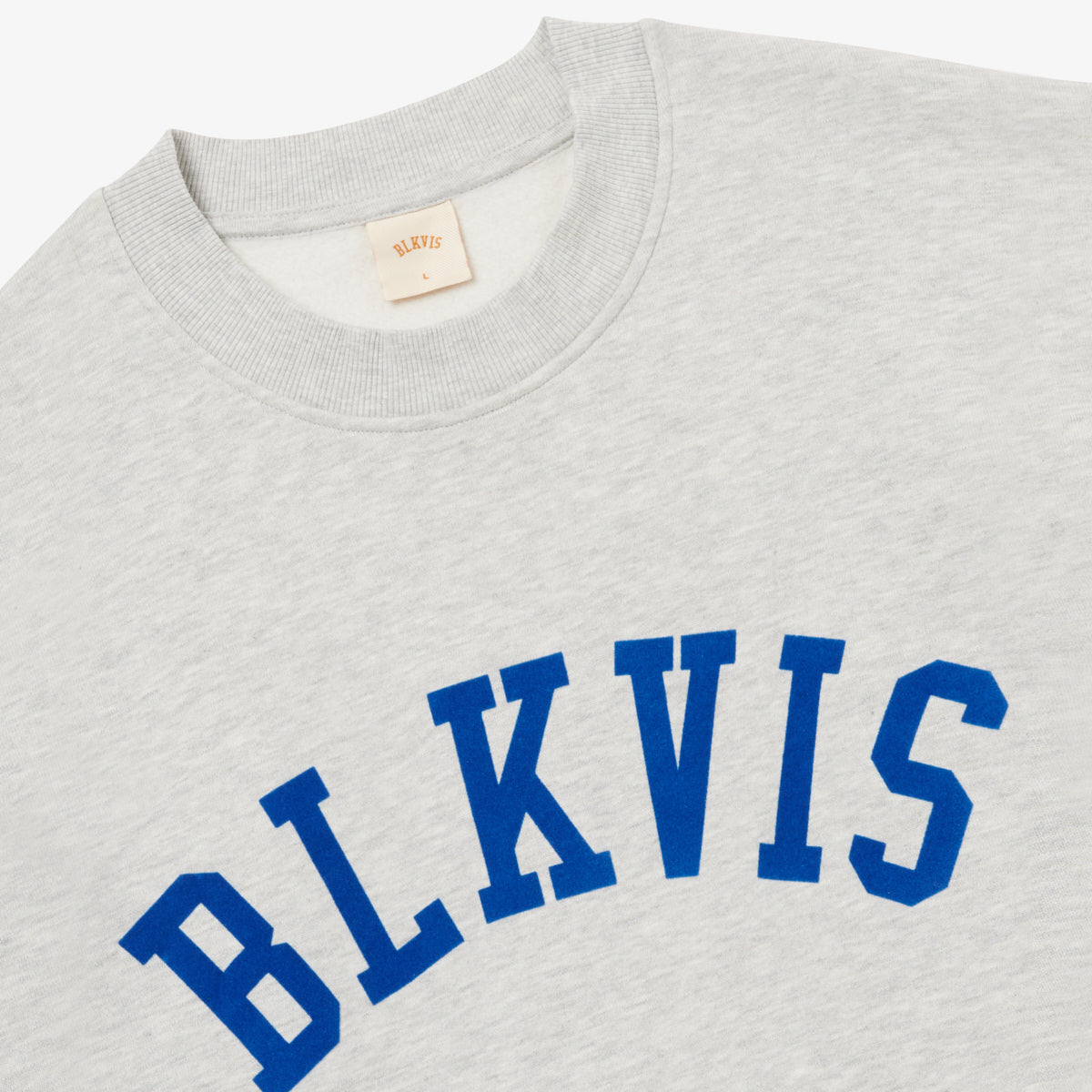 LOGO CREWNECK - LIGHT GREY HEATHER