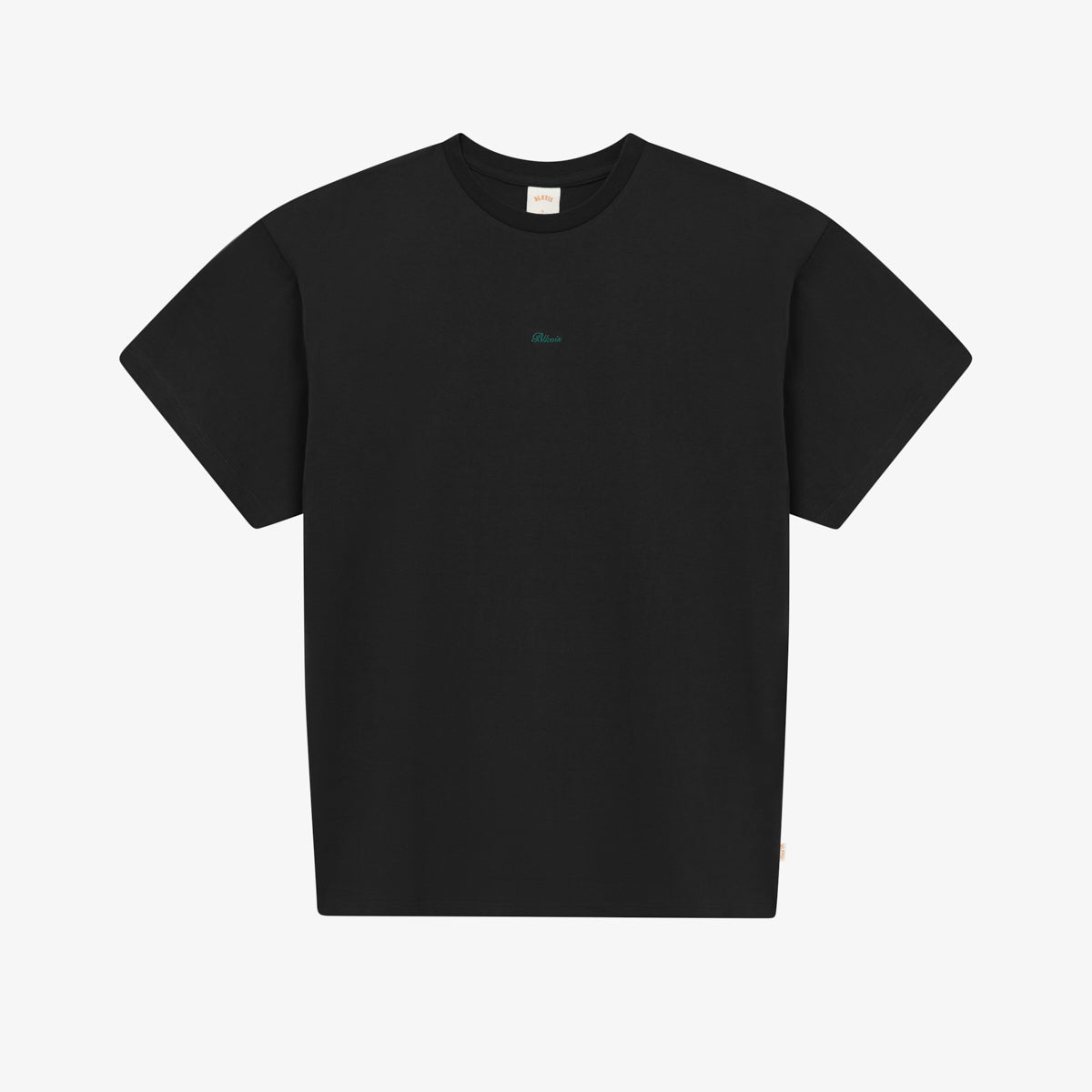 SCRIPT TEE - BLACK