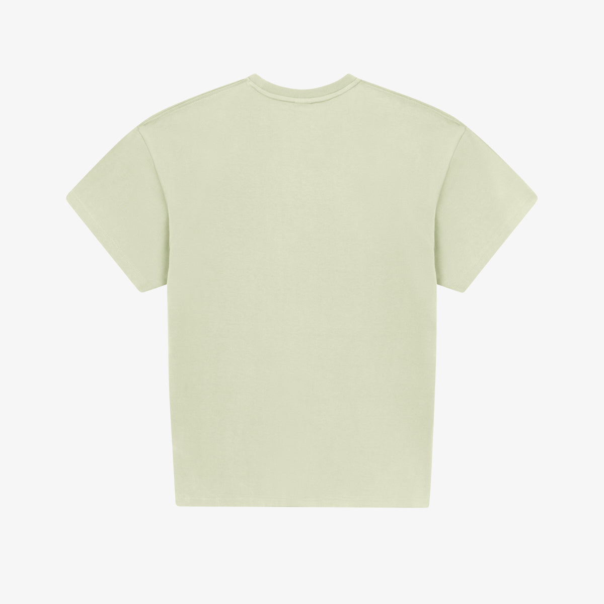 SCRIPT TEE - LAUREL GREEN