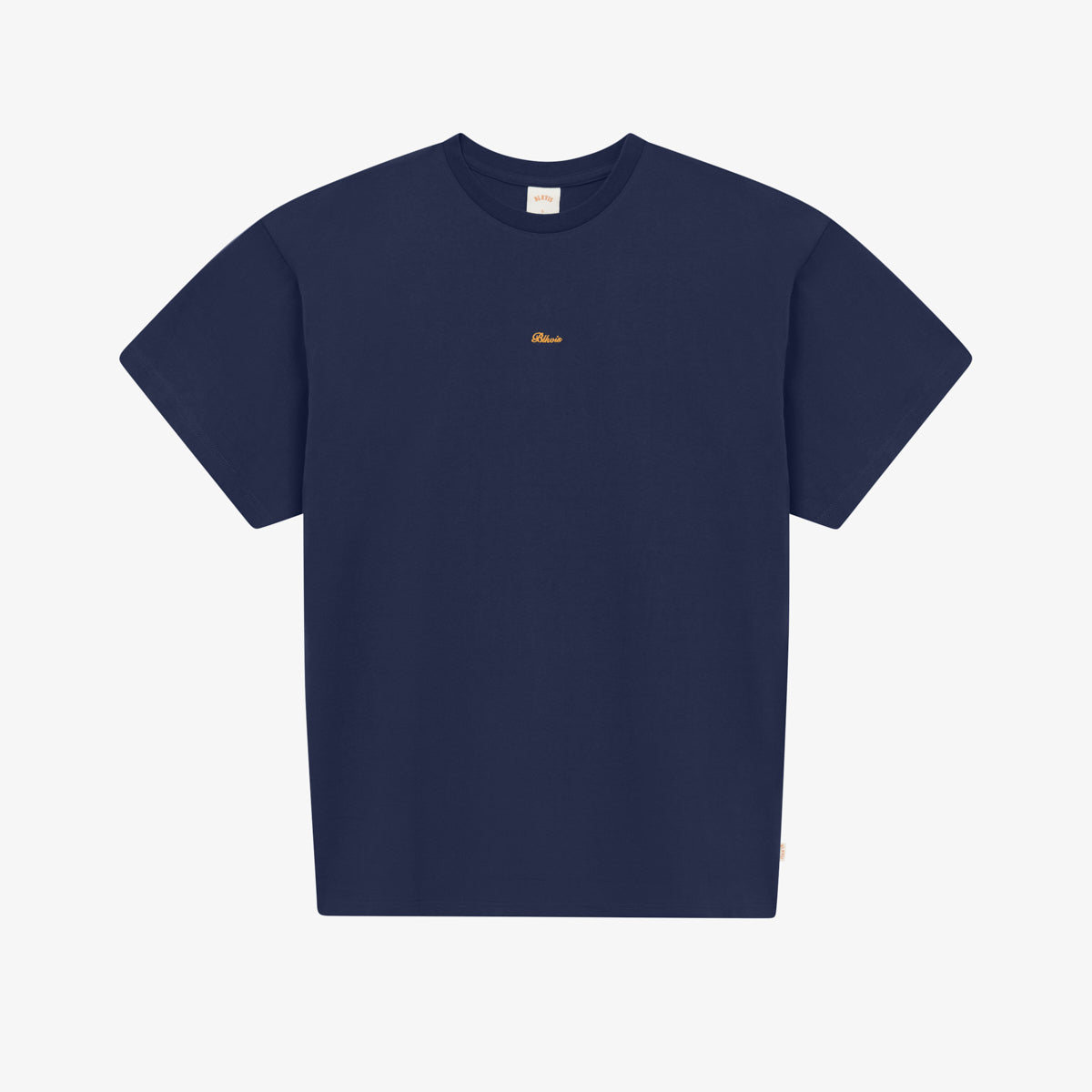 SCRIPT TEE - PEACOAT