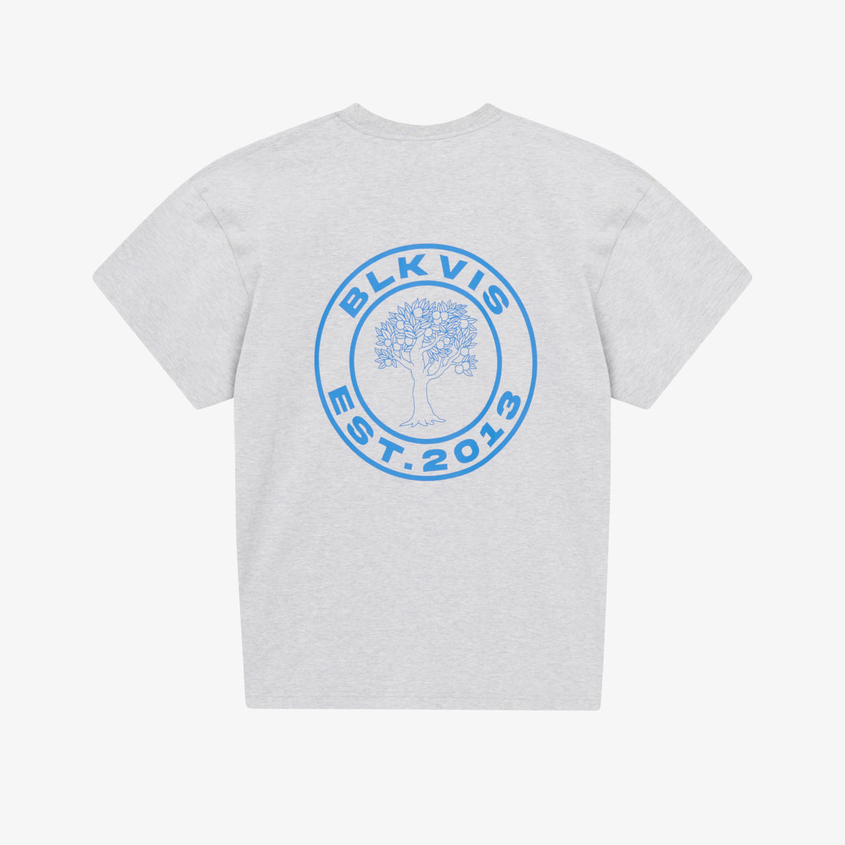 SOURCE TEE - LIGHT GREY HEATHER