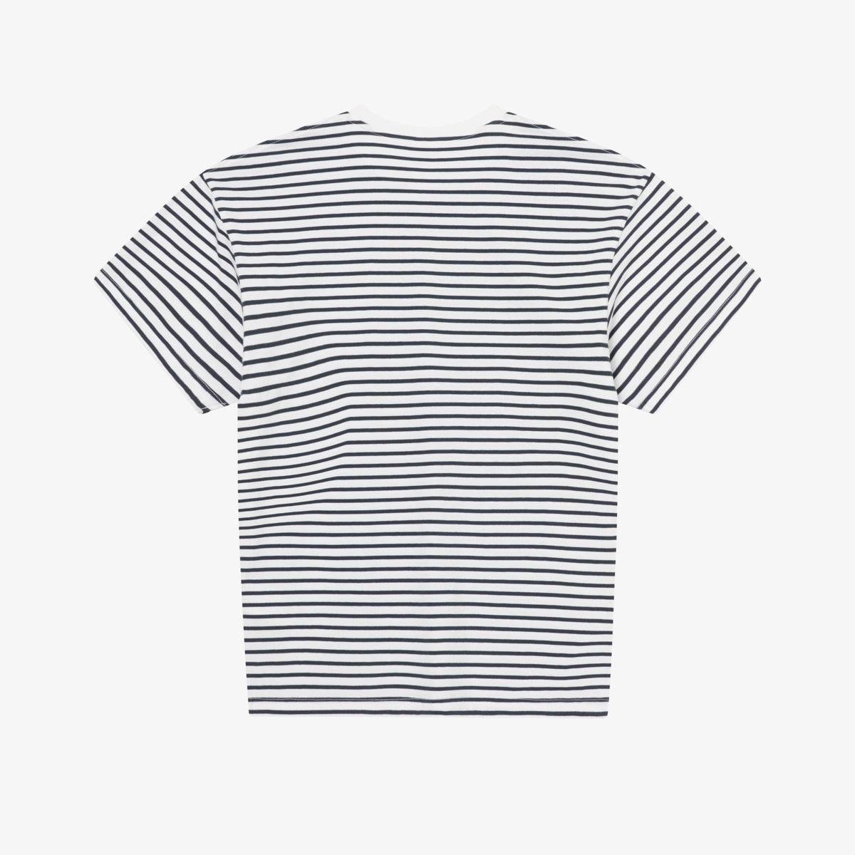 STRIPED TEE - WHITE