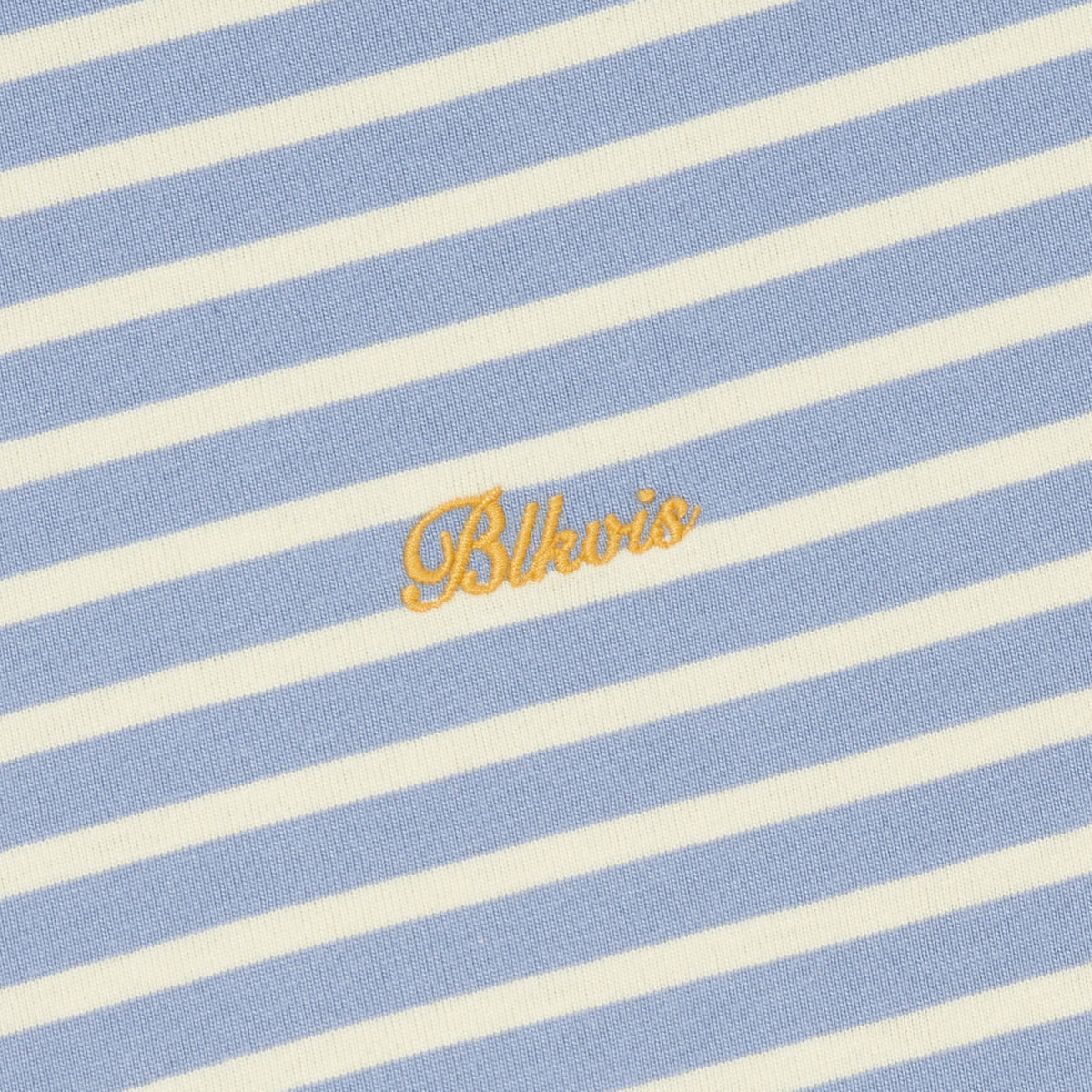 STRIPED TEE - STONE WASH BLUE