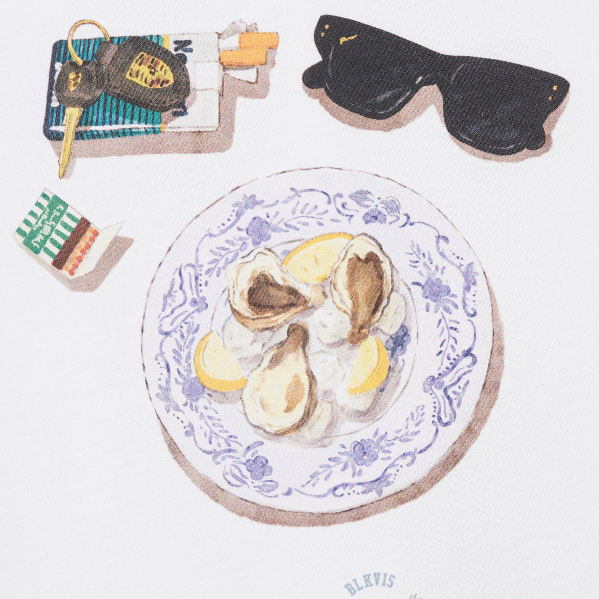 OYSTER TEE - WHITE