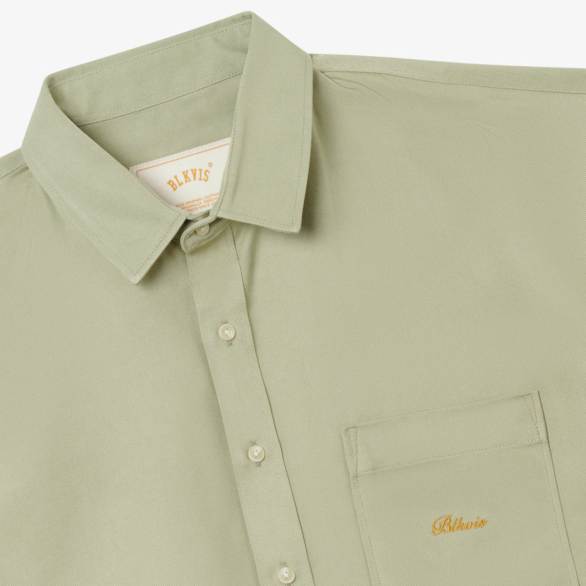 TENCEL BOXY SHORTSLEEVE SHIRT - TEA