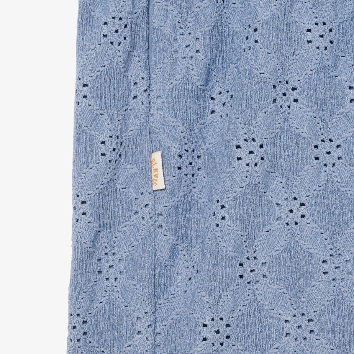 LACE SHORTS - STONE WASH BLUE