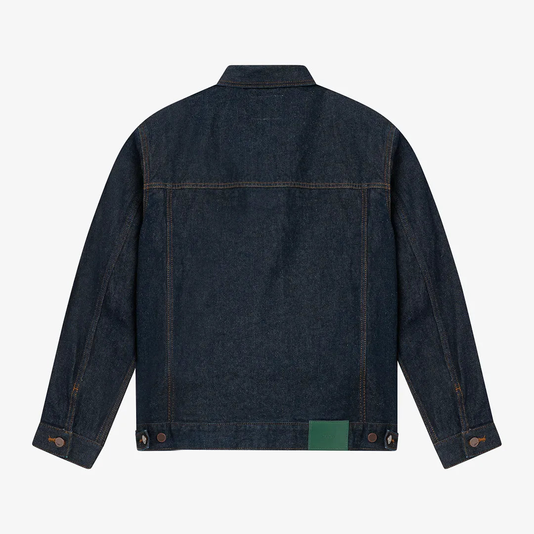 SELVEDGE DENIM JACKET - DARK BLUE