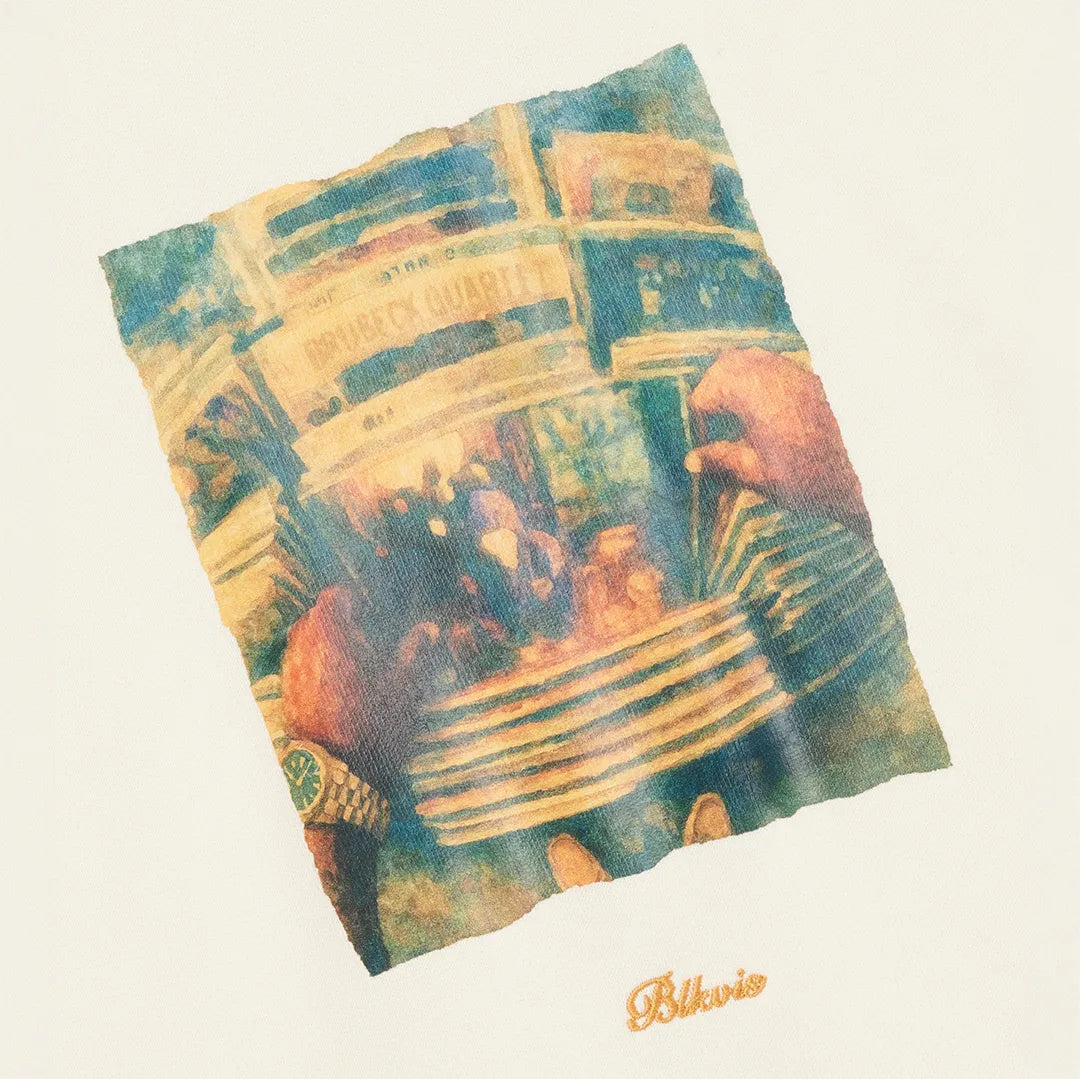 DIGGIN CRATES HOODY - PAPYRUS