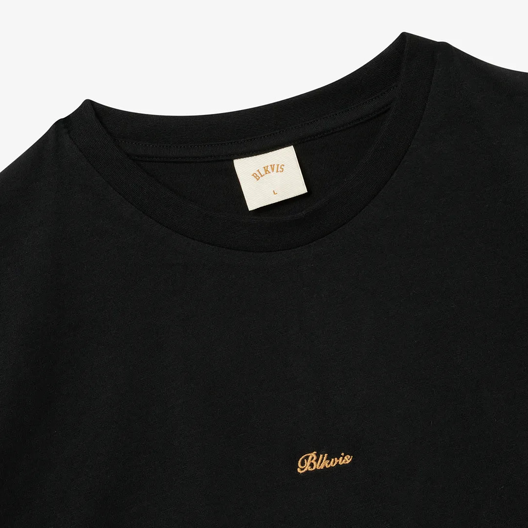 SCRIPT TEE - BLACK