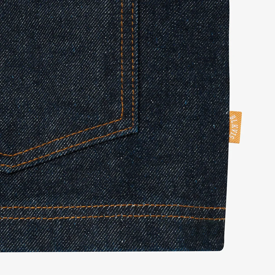 SELVEDGE DENIM JACKET - DARK BLUE