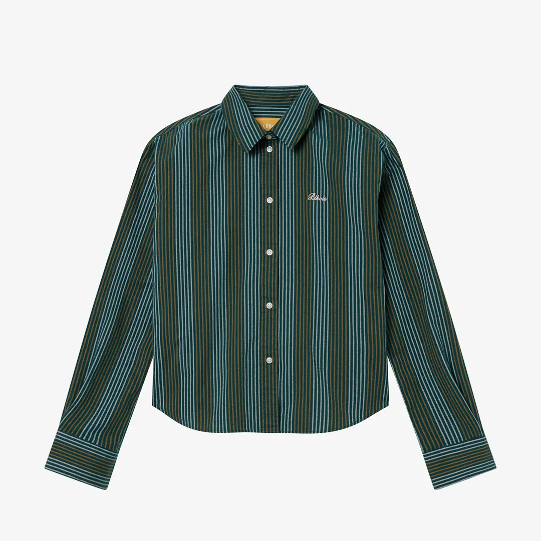 SCRIPT HEAVY SHIRT - SEA MOSS