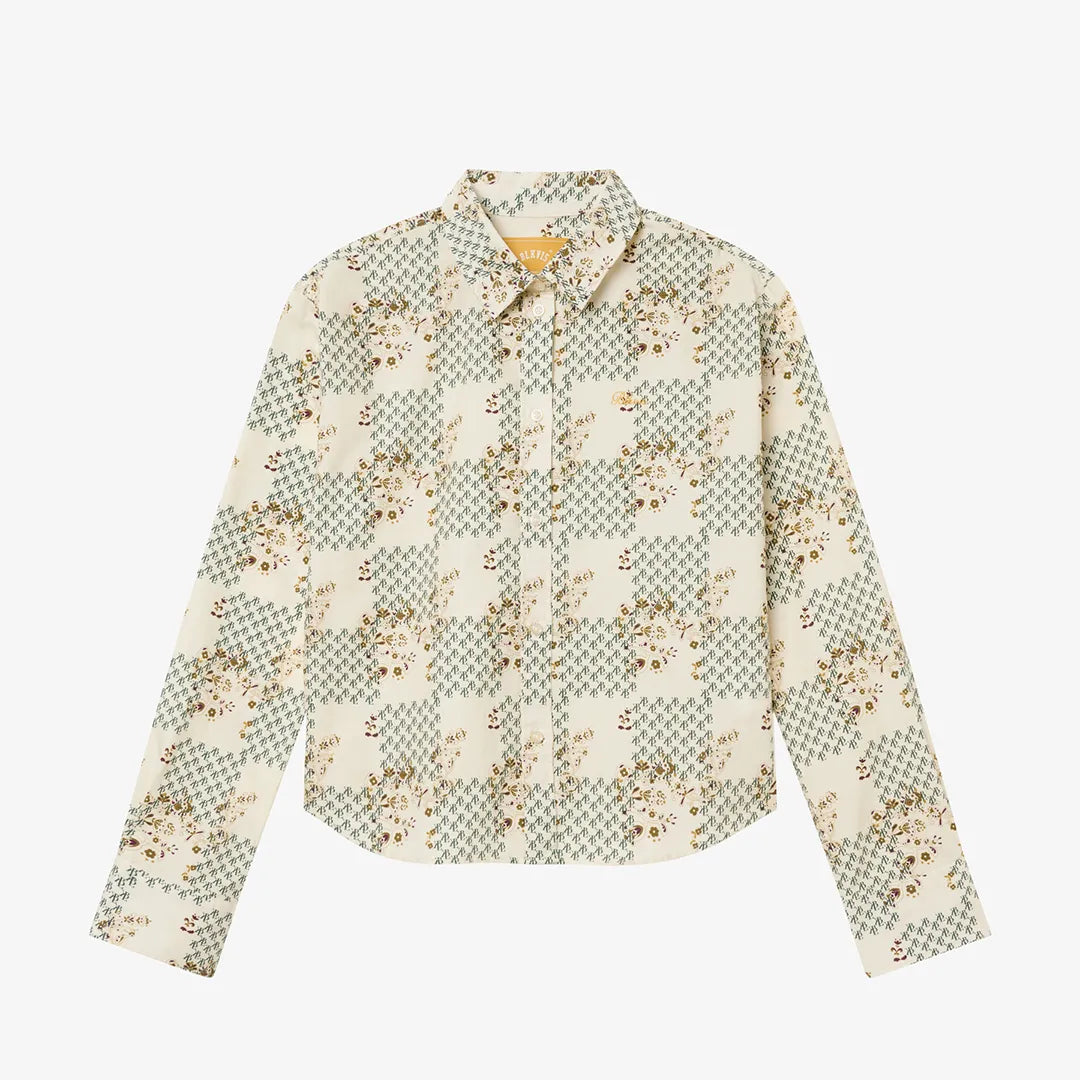 FLORAL PRINT SHIRT - PAPYRUS