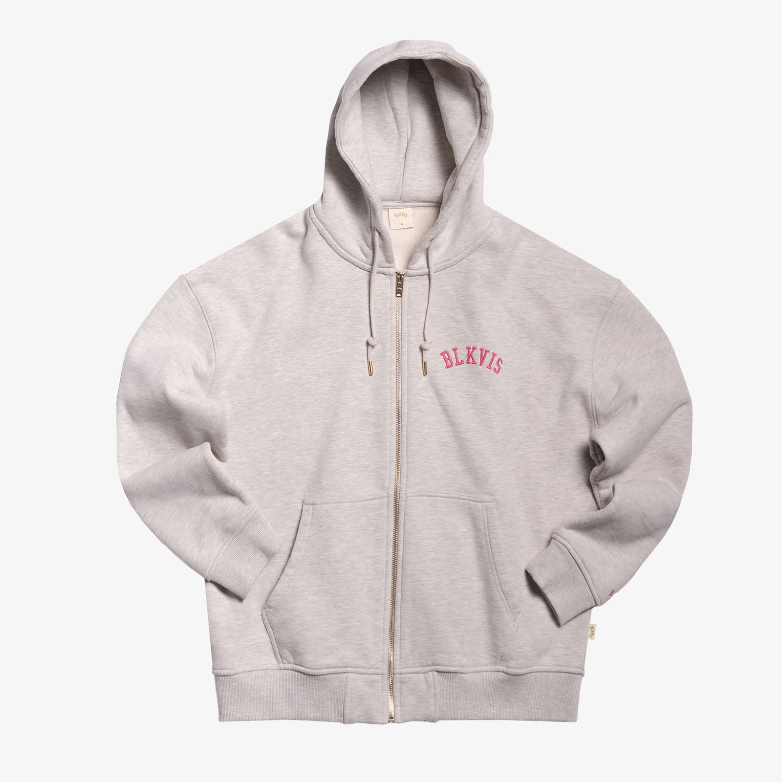 ATELI R ZIP HOODY HEATHER GREY ateli-r-zip-hoody-heather-grey