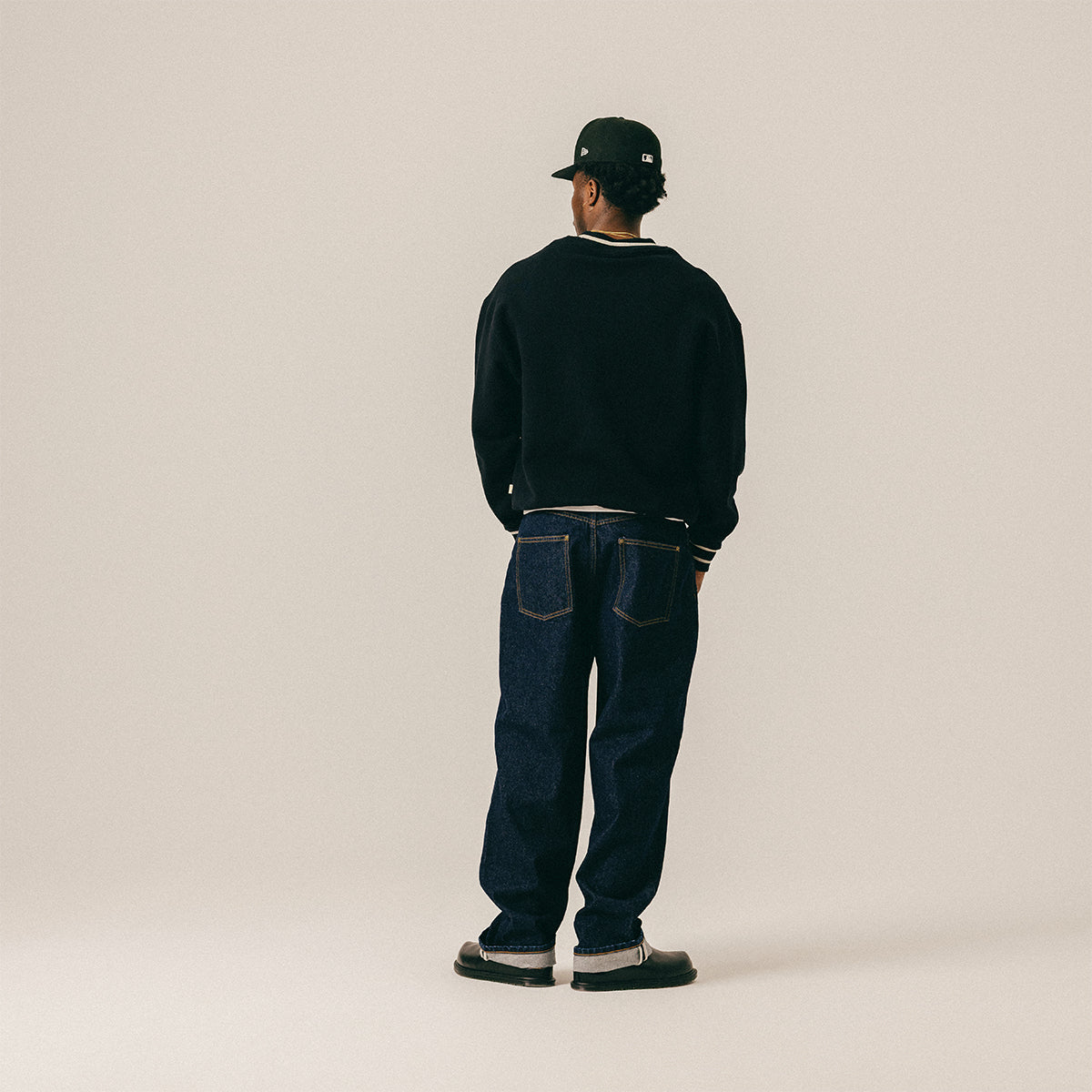 ATHLETICS CREWNECK - BLACK