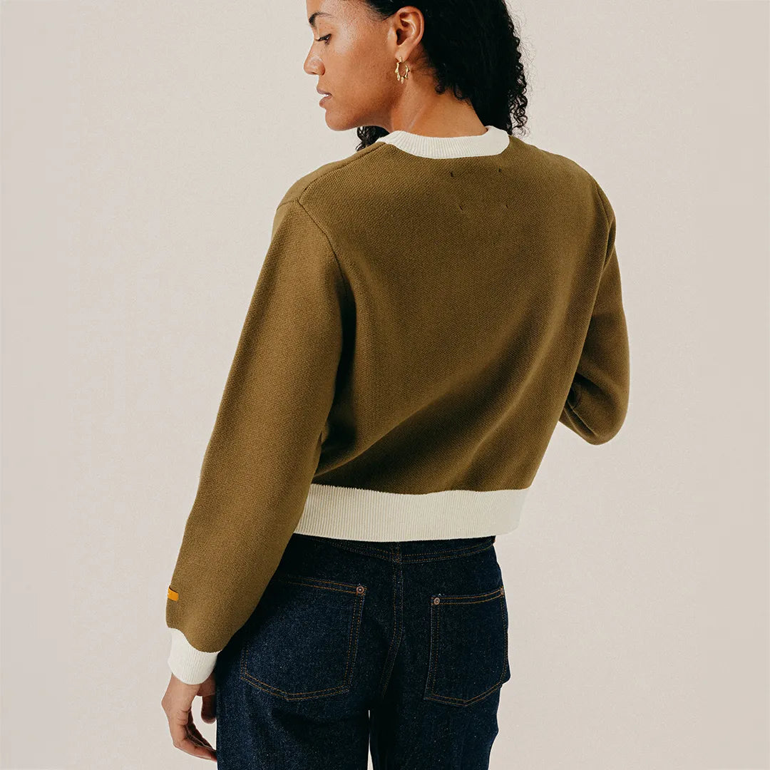 SOURCE SWEATER - MILITARY OLIVE