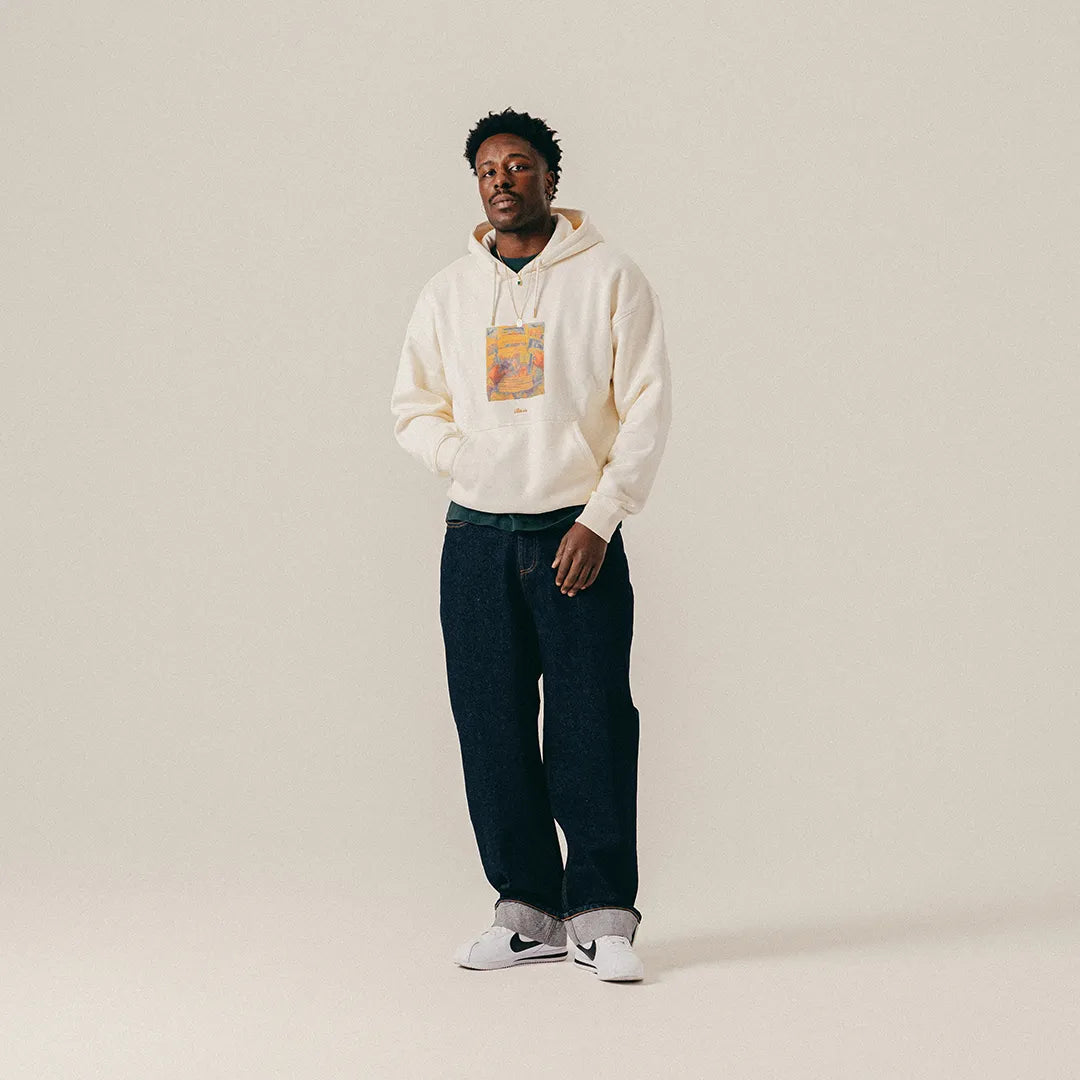 DIGGIN CRATES HOODY - PAPYRUS