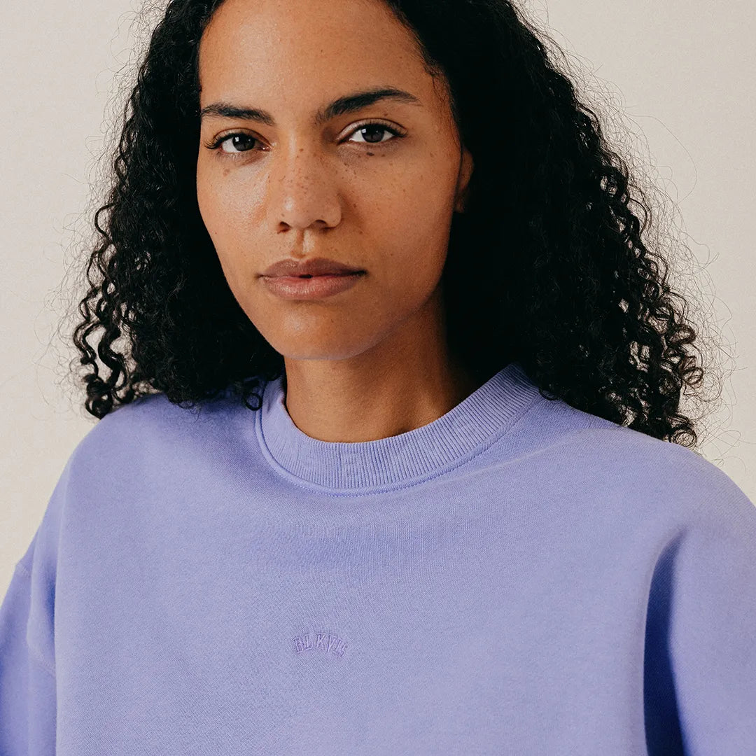 LETTERING CREWNECK - SAND VERBANA