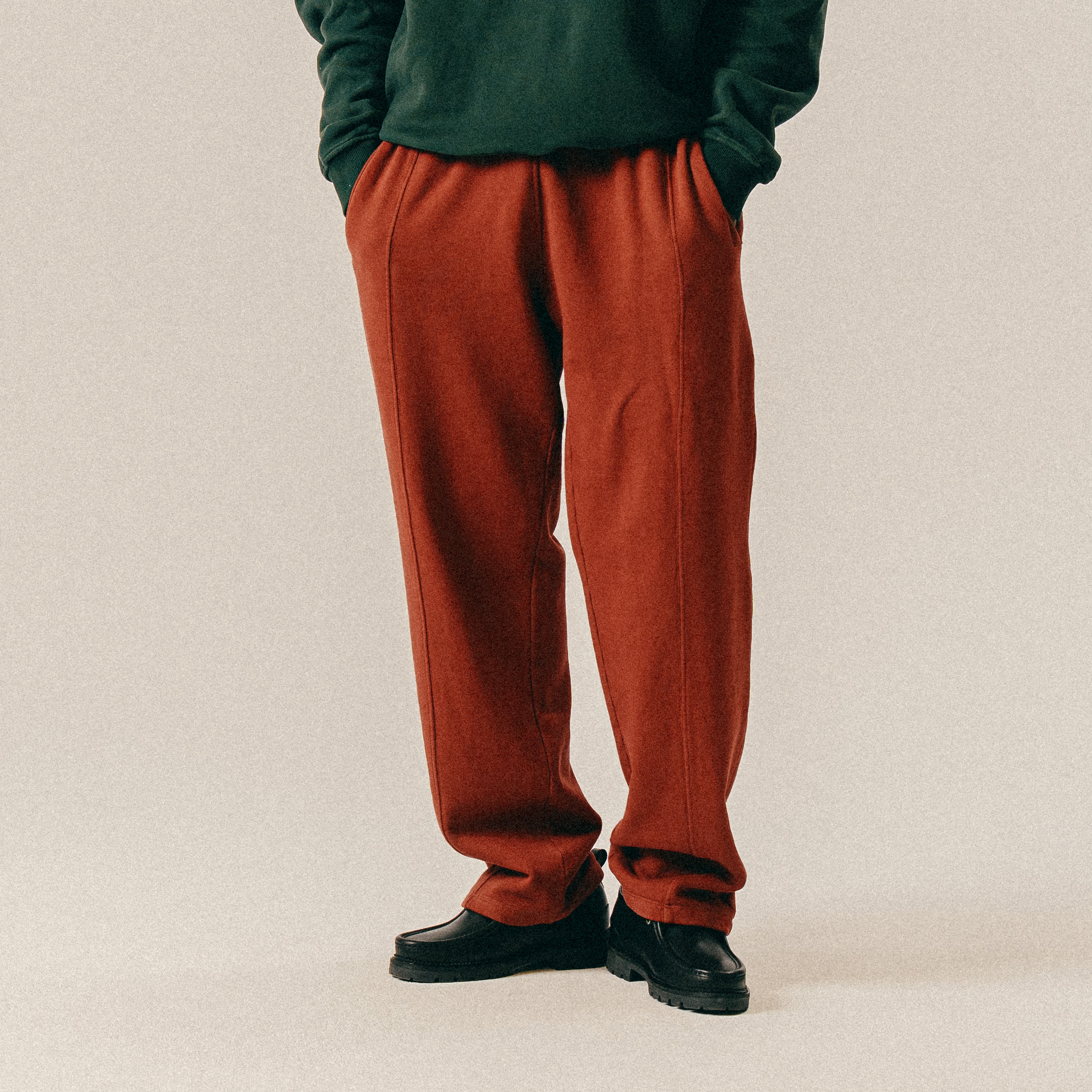 BLKVIS SOURCE GMT DYE SWEATPANTS - MADDER BROWN