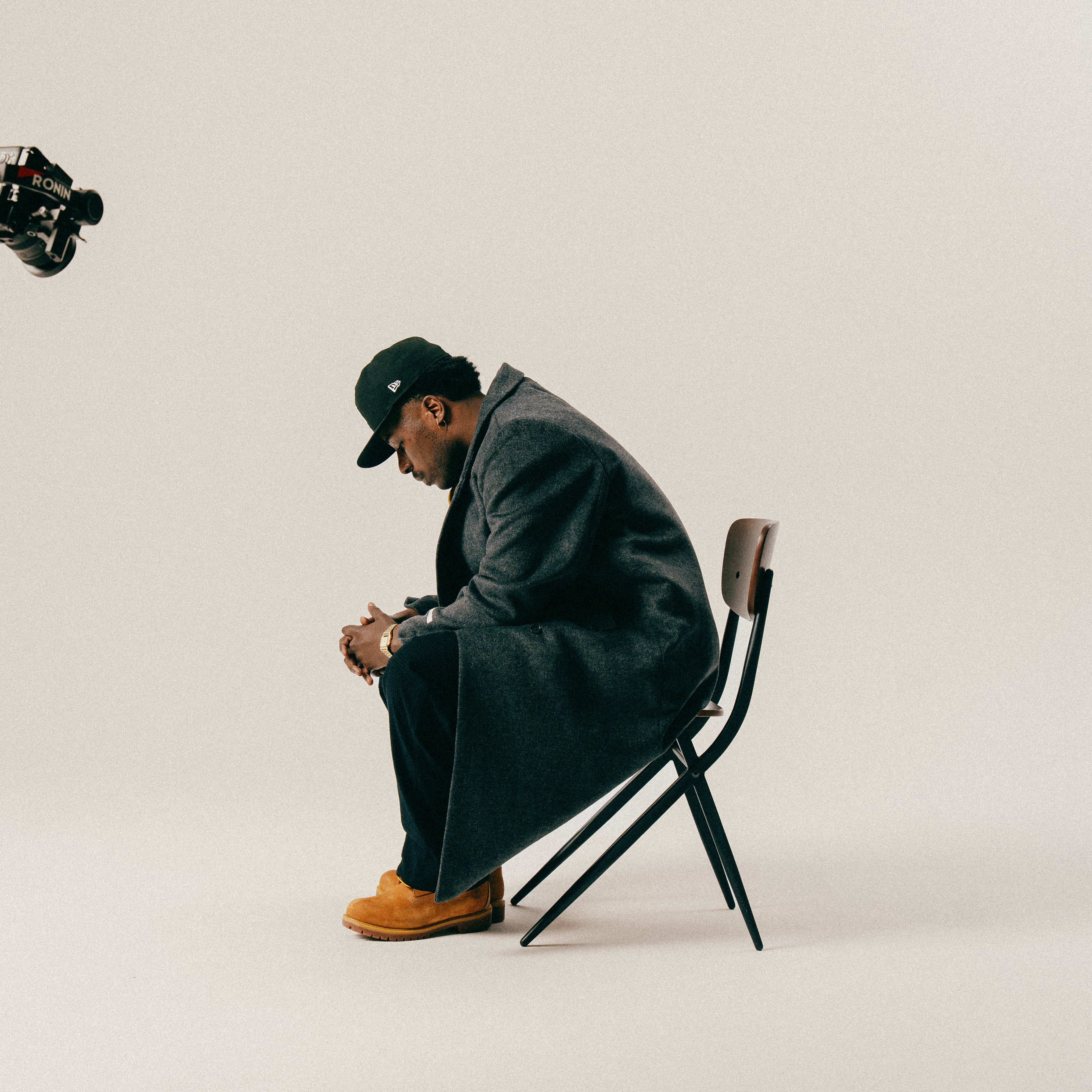 BLKVIS OVERSIZED COAT - BLACK