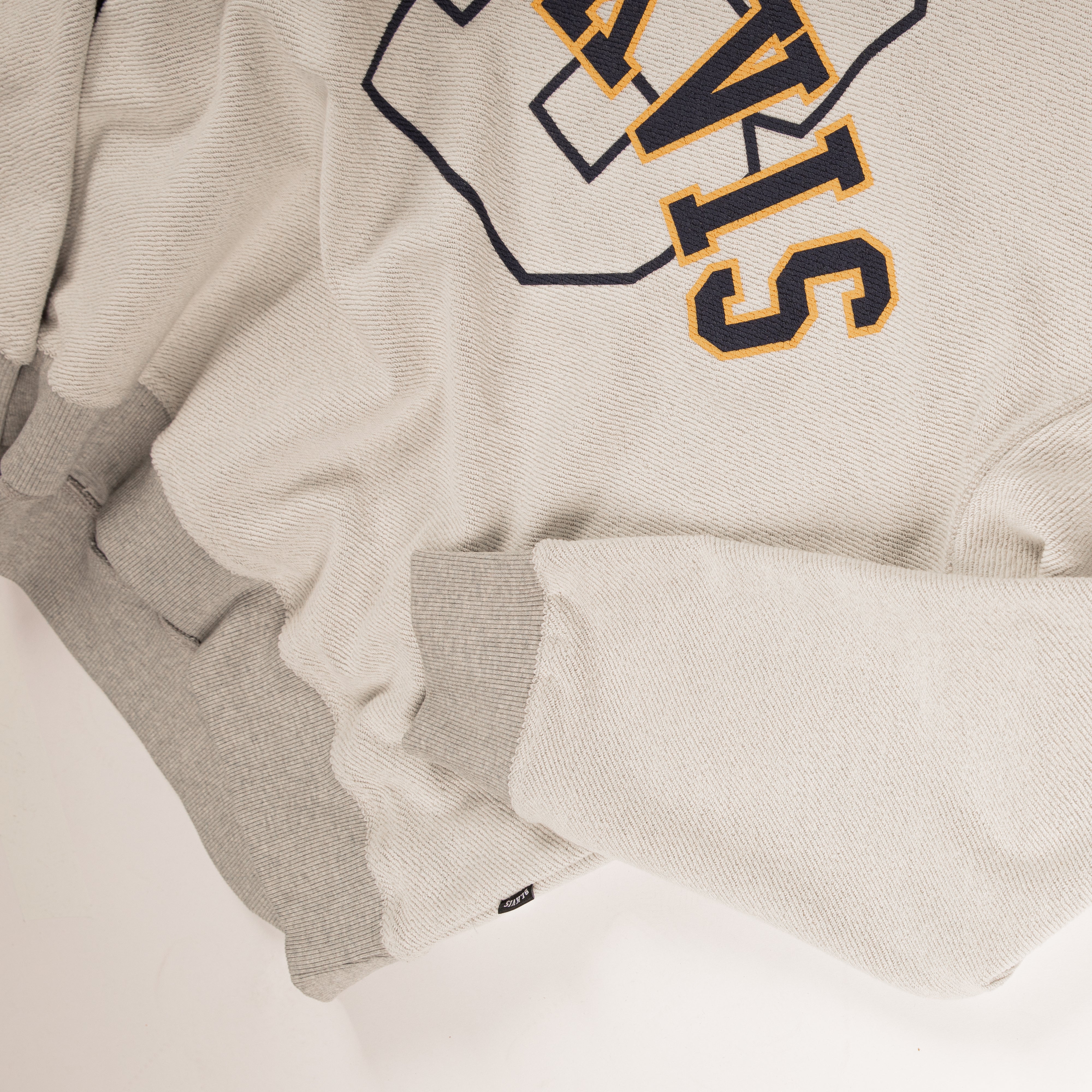 LETTERMAN HOODIE - HEATHER GREY