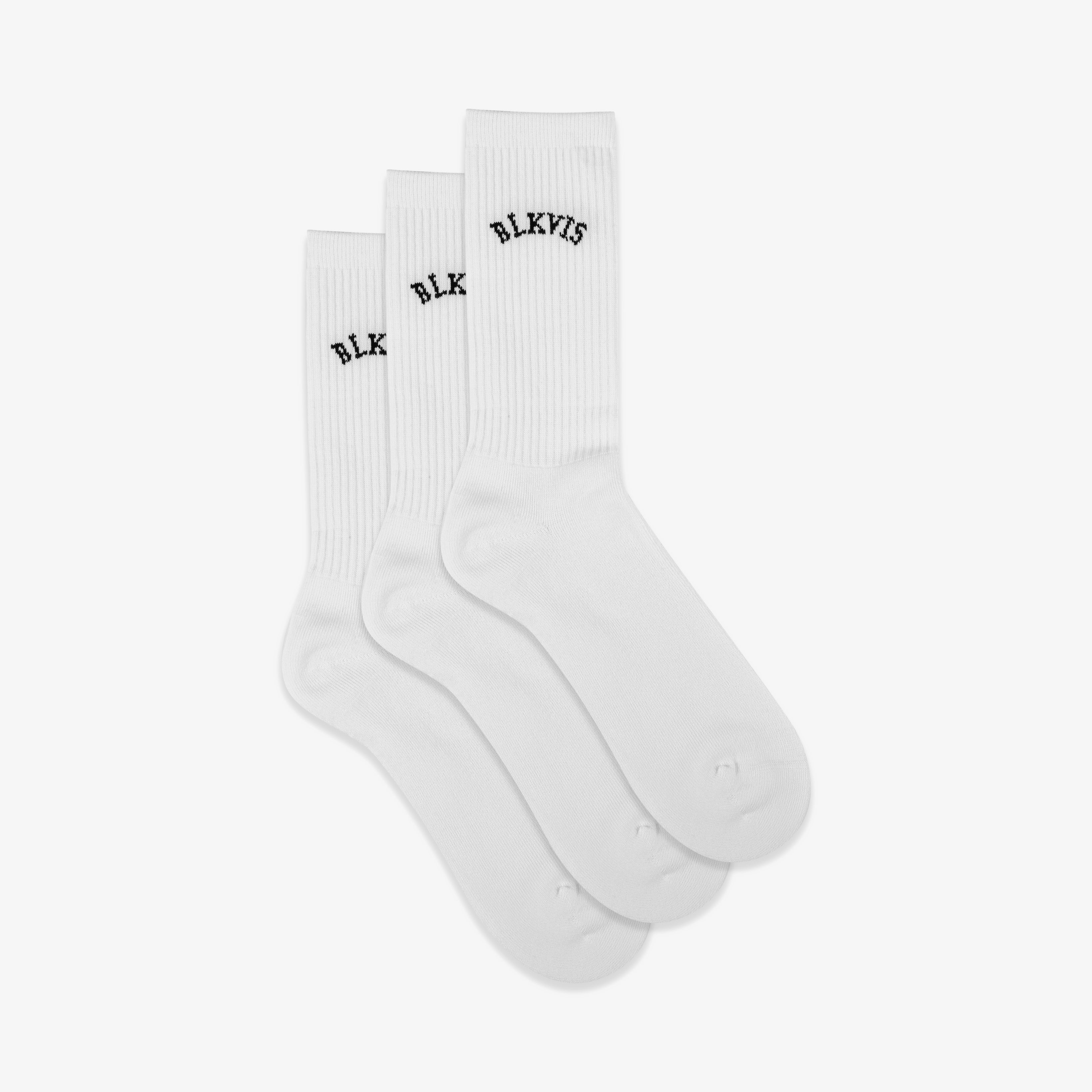 LOGO SPORT SOCKS 3-PACK - WHITE