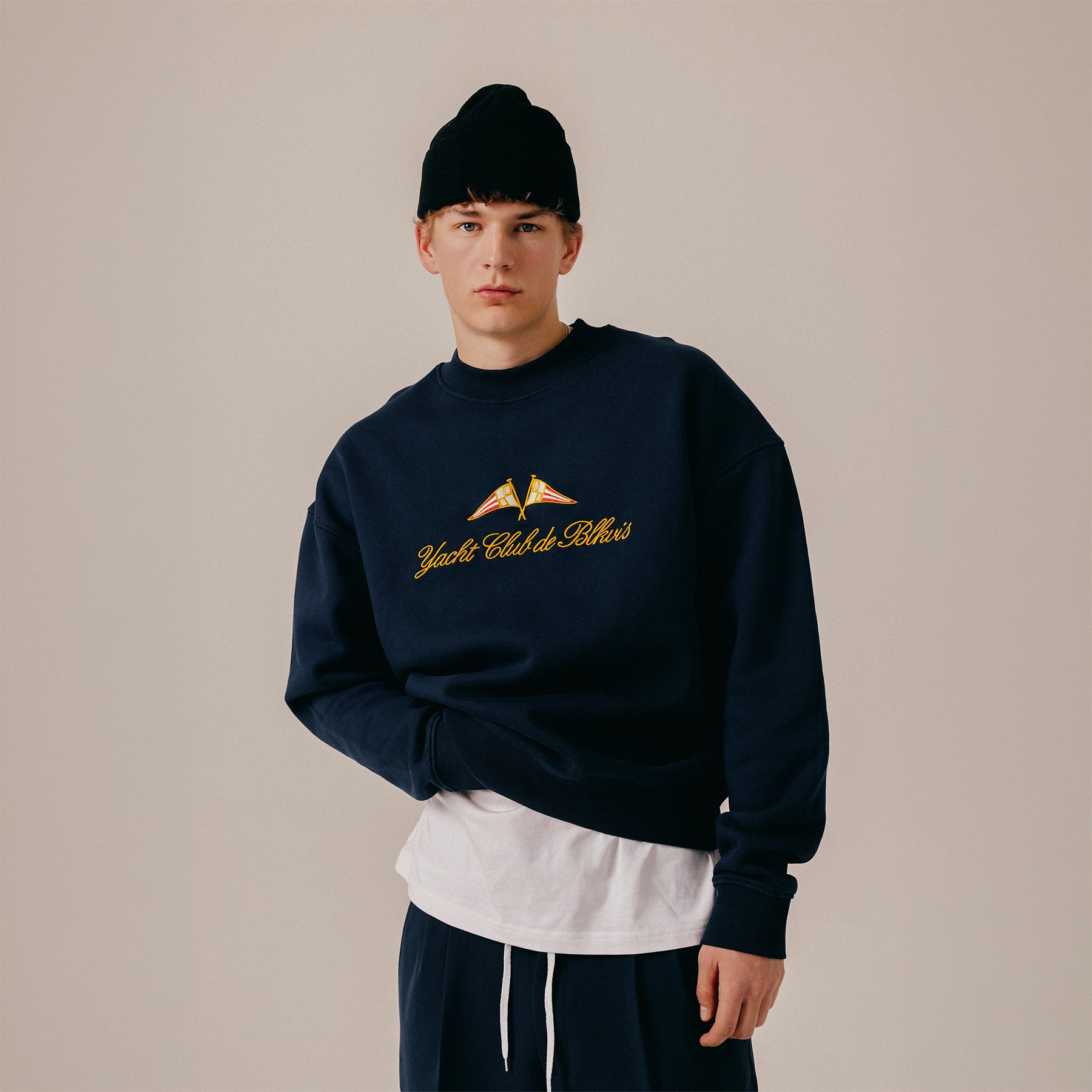 YCB CREWNECK - BLUEBERRY