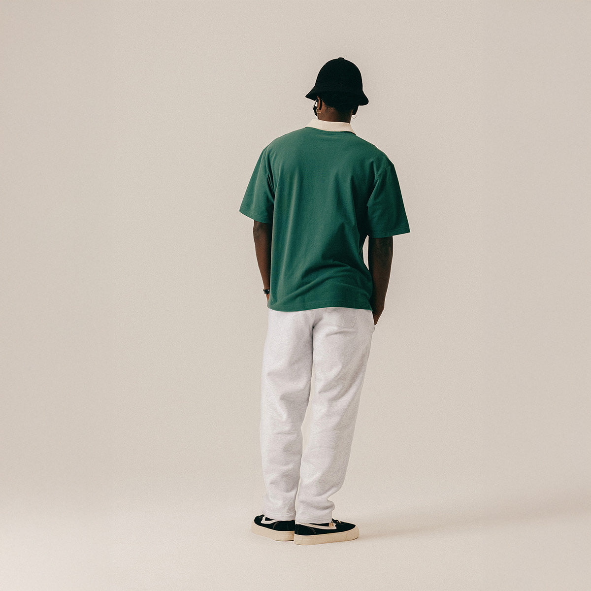 LOGO SWEATPANTS - LIGHT GREY HEATHER