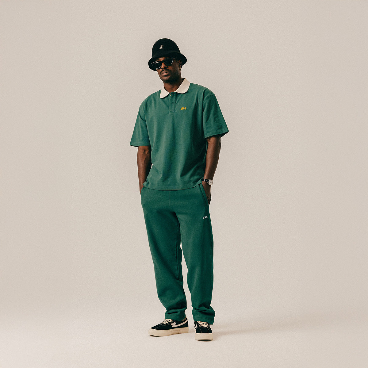LOGO SWEATPANTS - HUNTER GREEN