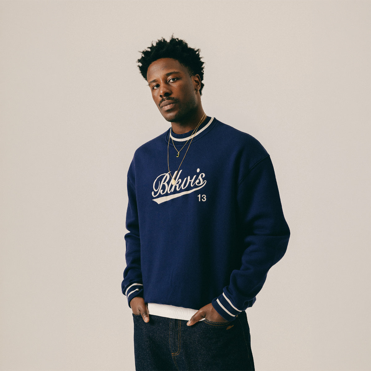 ATHLETICS CREWNECK - PEATCOAT