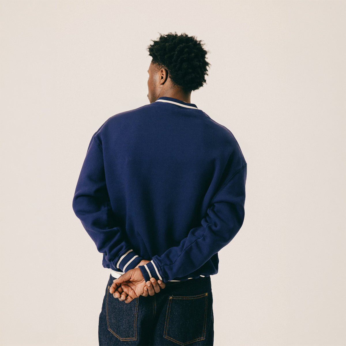 ATHLETICS CREWNECK - PEATCOAT