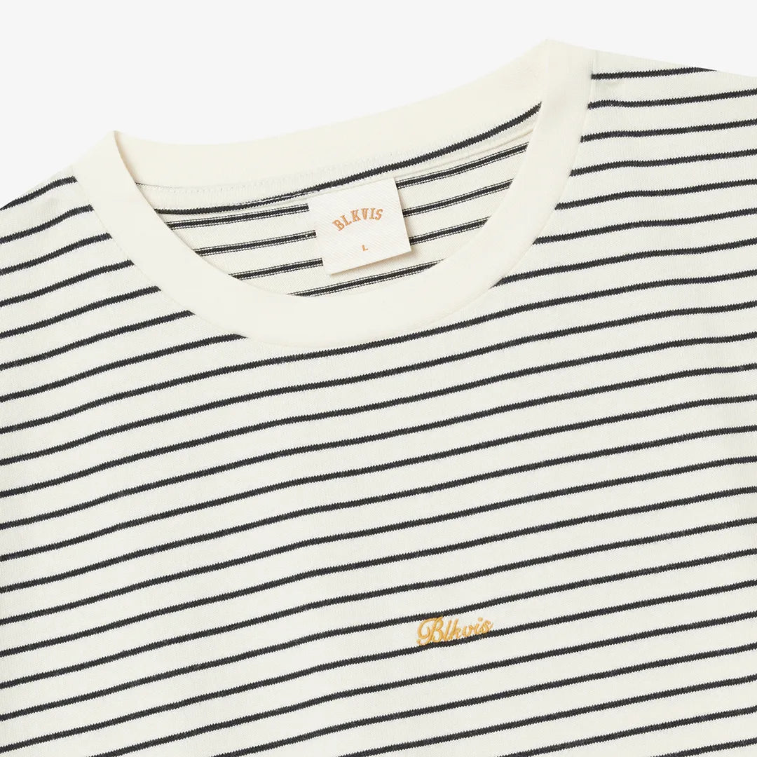 STRIPED TEE - PAPYRUS