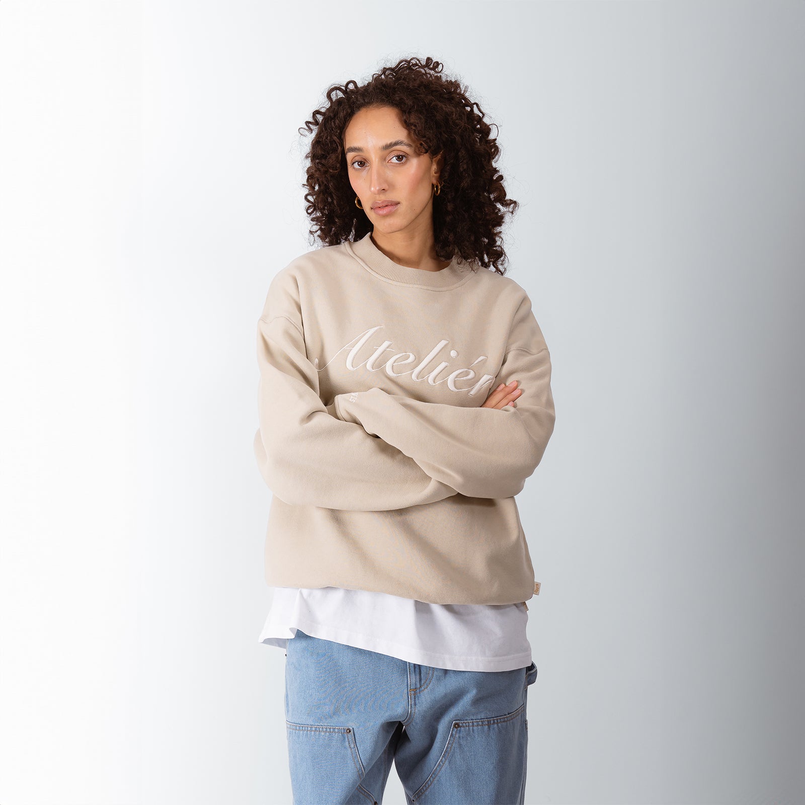 ATELIÉR CREWNECK - ABBEY STONE