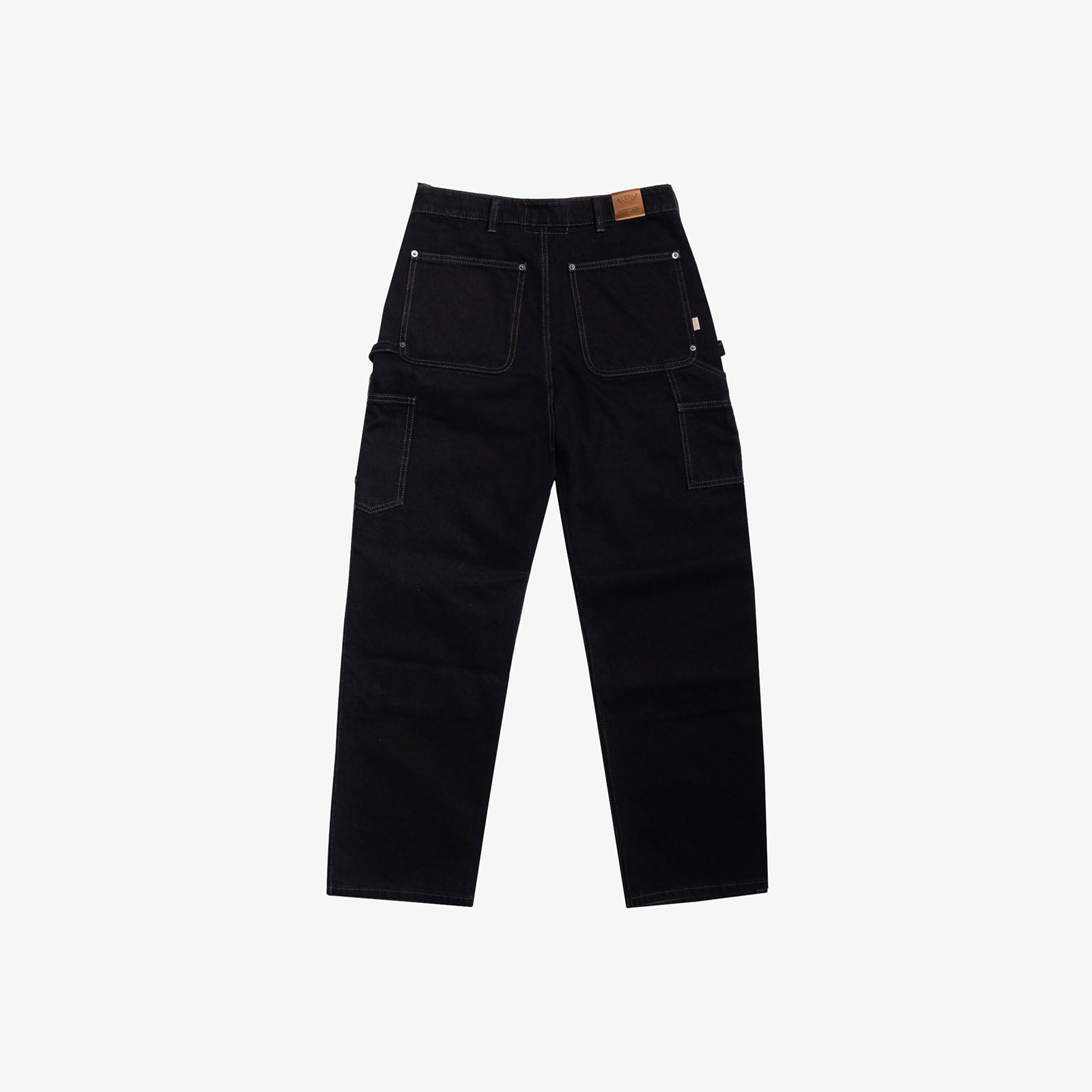 ATELIÉR DOUBLE KNEE DENIM - BLACK