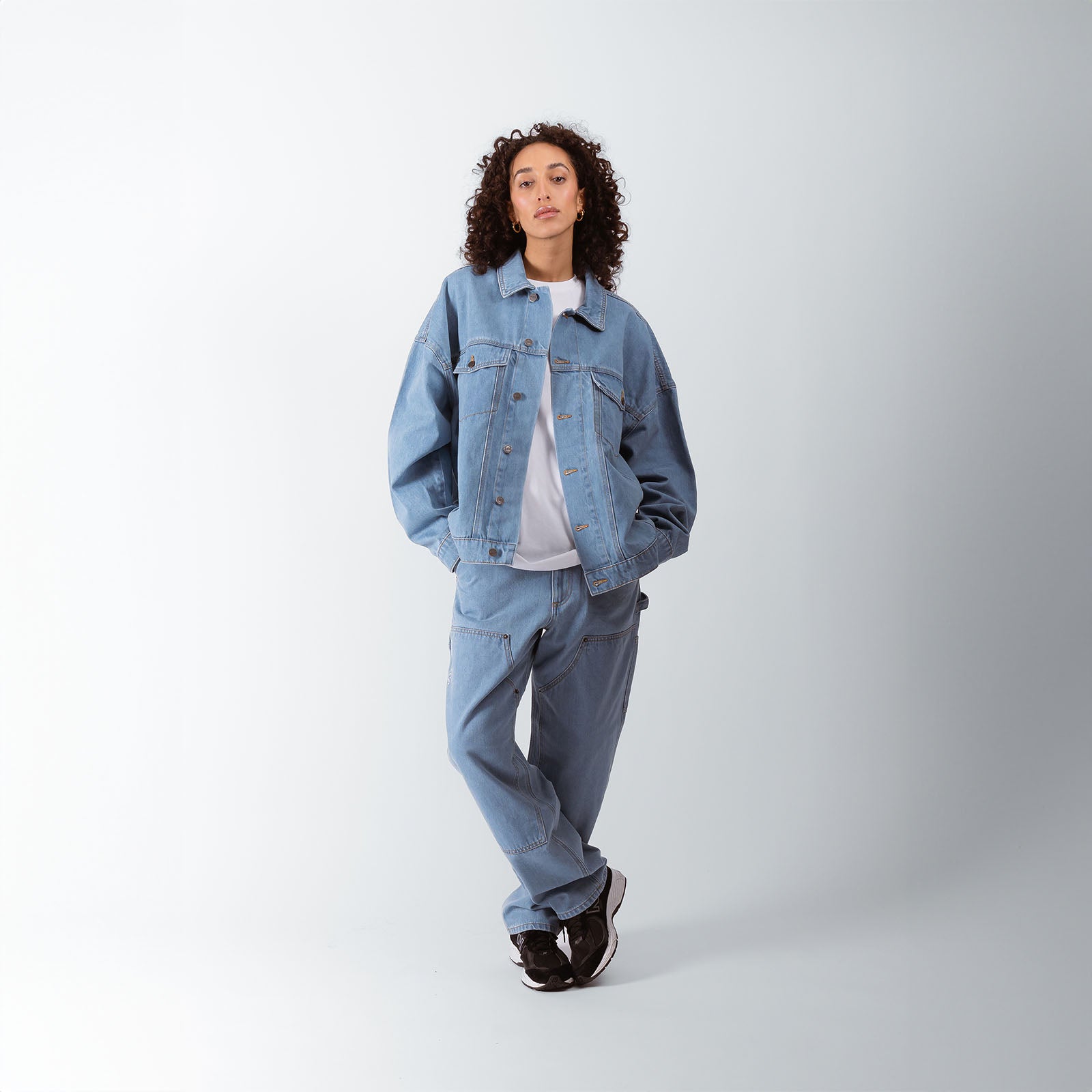 ATELIÉR DOUBLE KNEE DENIM - VICTORIA BLUE