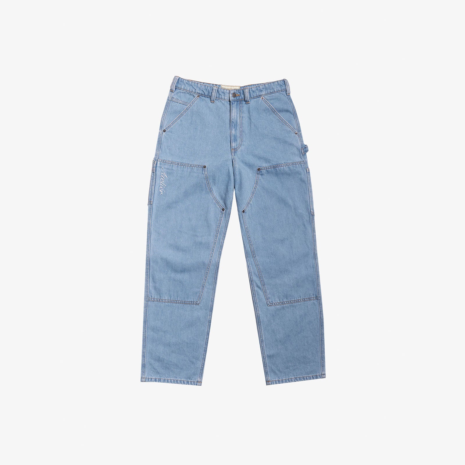 ATELIÉR DOUBLE KNEE DENIM - VICTORIA BLUE