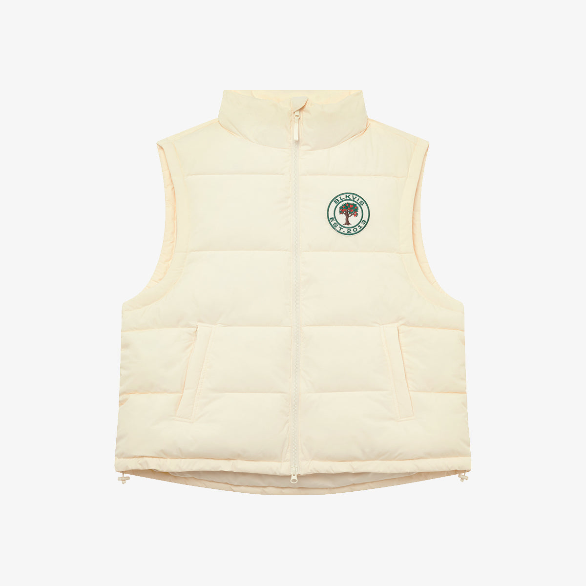 BLKVIS PADDED VEST - ANTIQUE WHITE