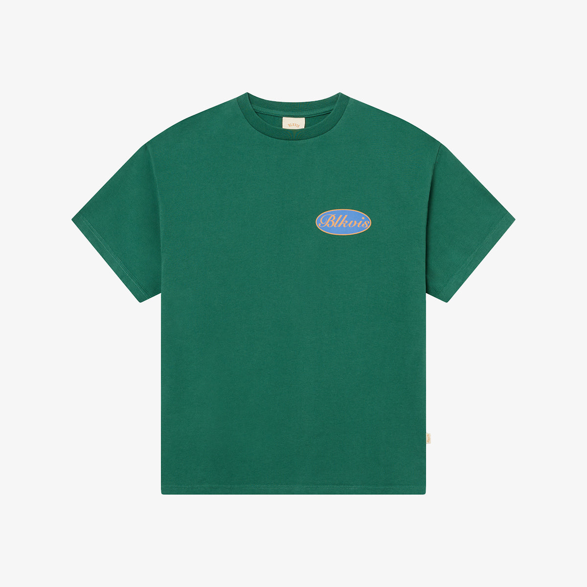BLKVIS SCRIPT TEE - HUNTER GREEN