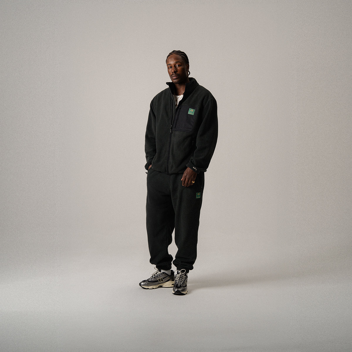 BLKVIS ORIGINALS FLEECE PANTS - BLACK