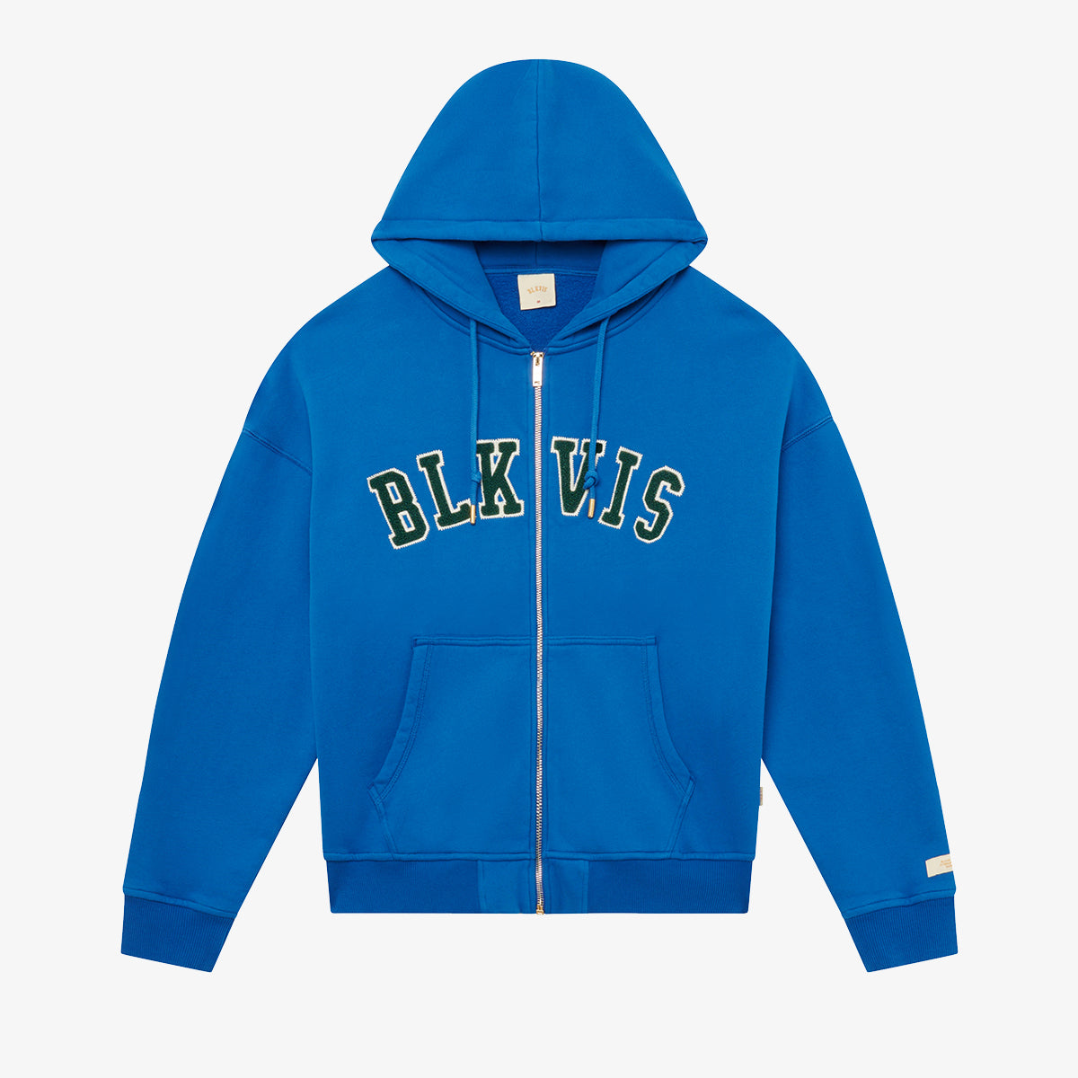 BLKVIS LOGO ZIP HOODIE - BLUE LOILITE