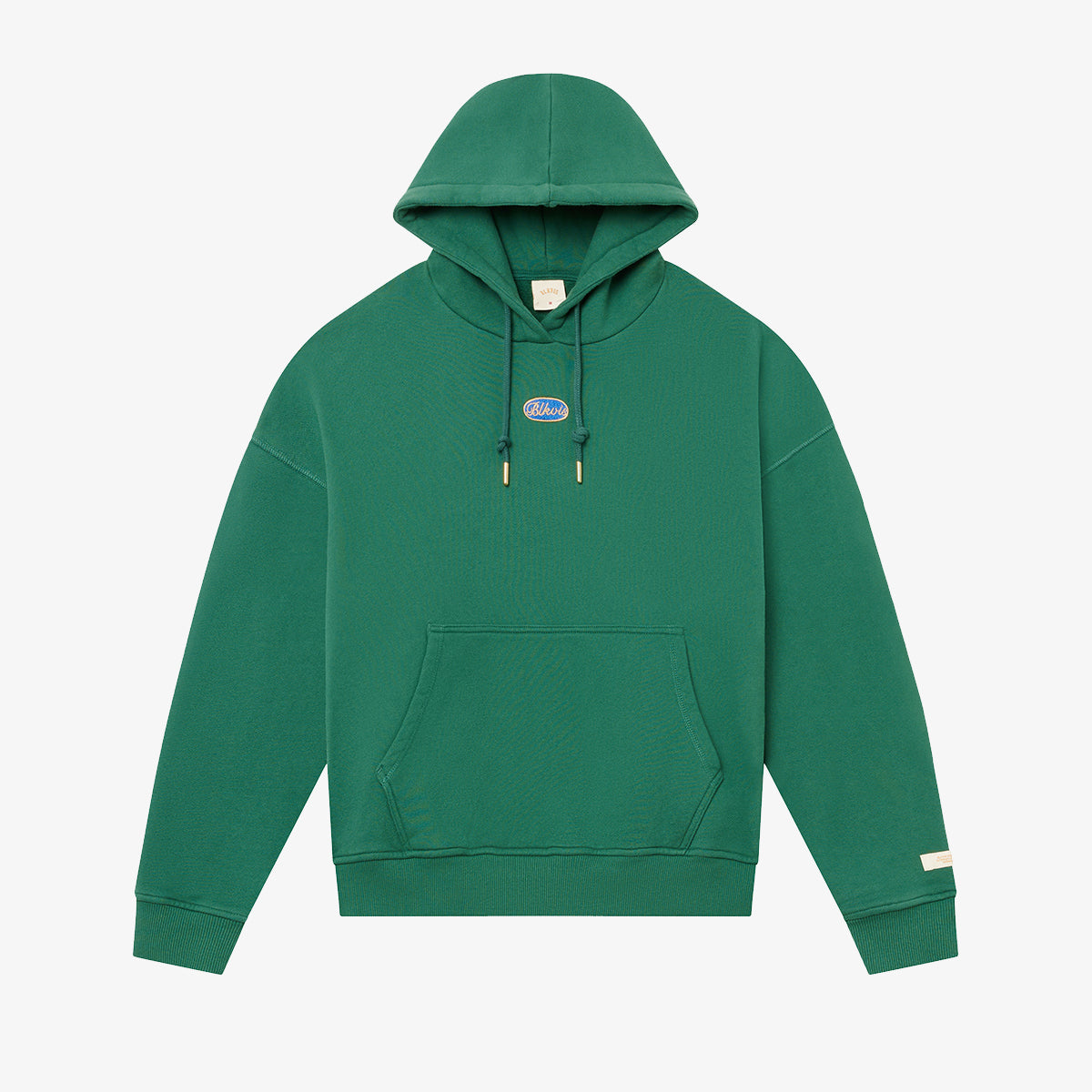 BLKVIS SCRIPT HOODIE - HUNTER GREEN