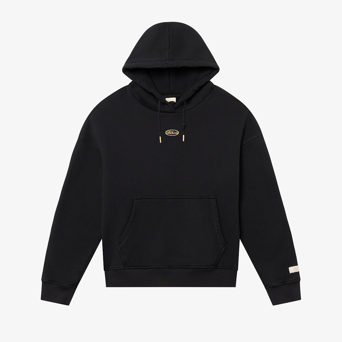BLKVIS SCRIPT HOODIE - BLACK