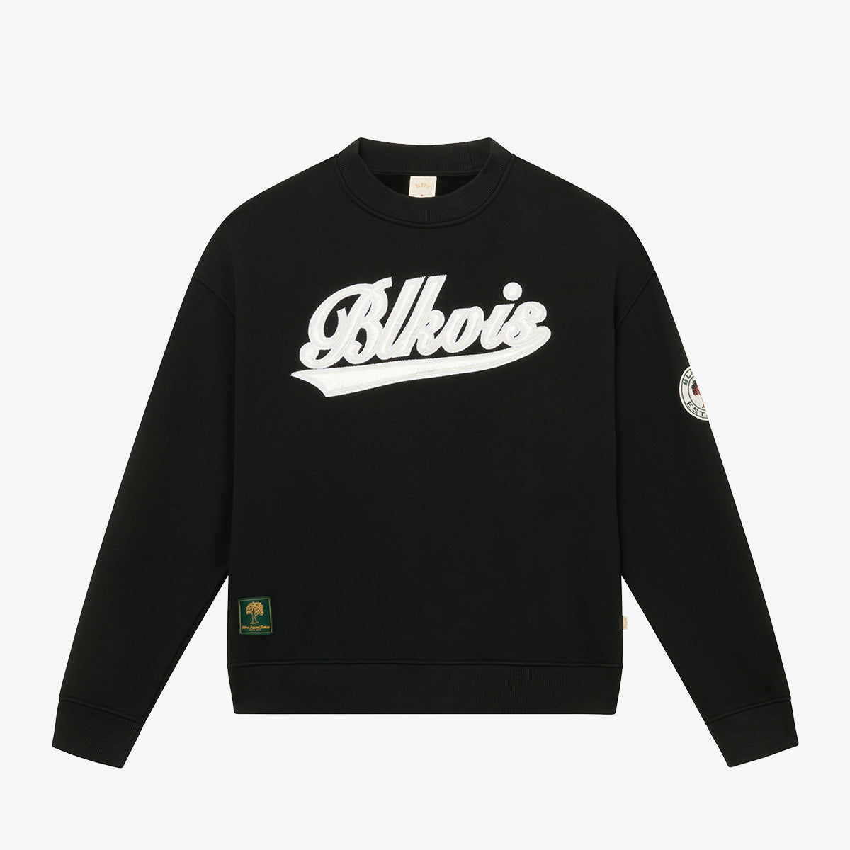 BLKVIS CREWNECK - BLACK