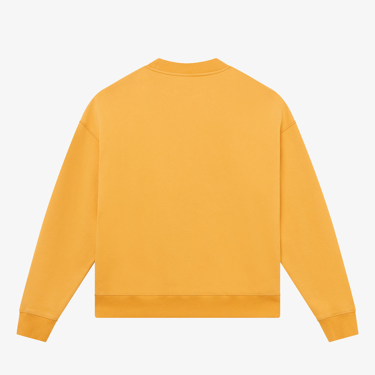 BLKVIS LOGO CREWNECK - HONEY GOLD