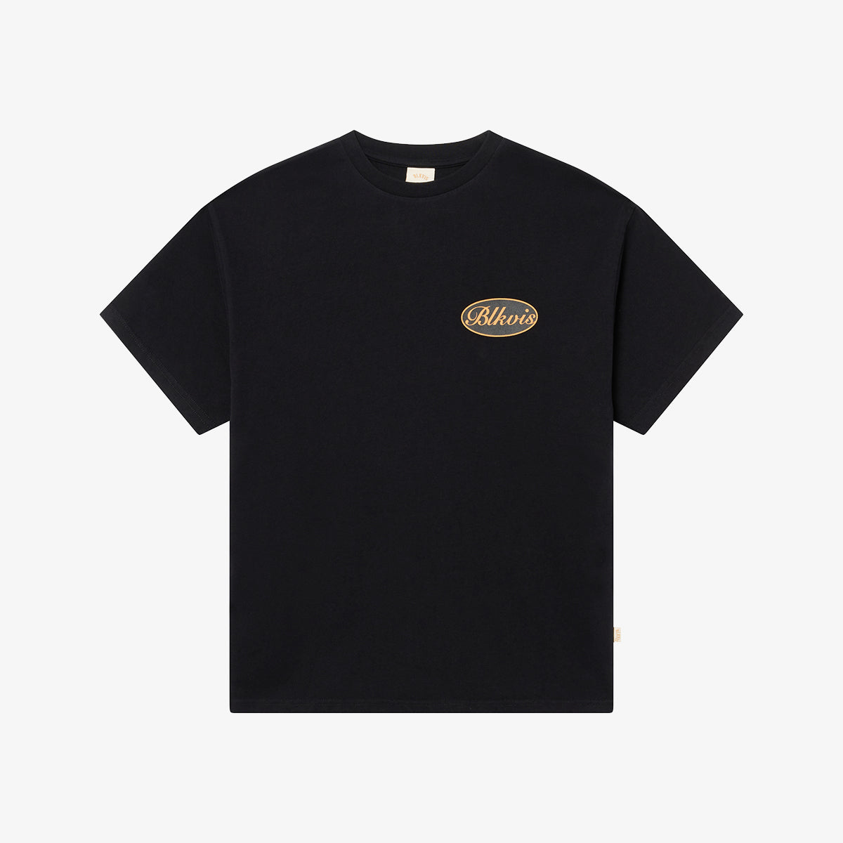 BLKVIS SCRIPT TEE - BLACK