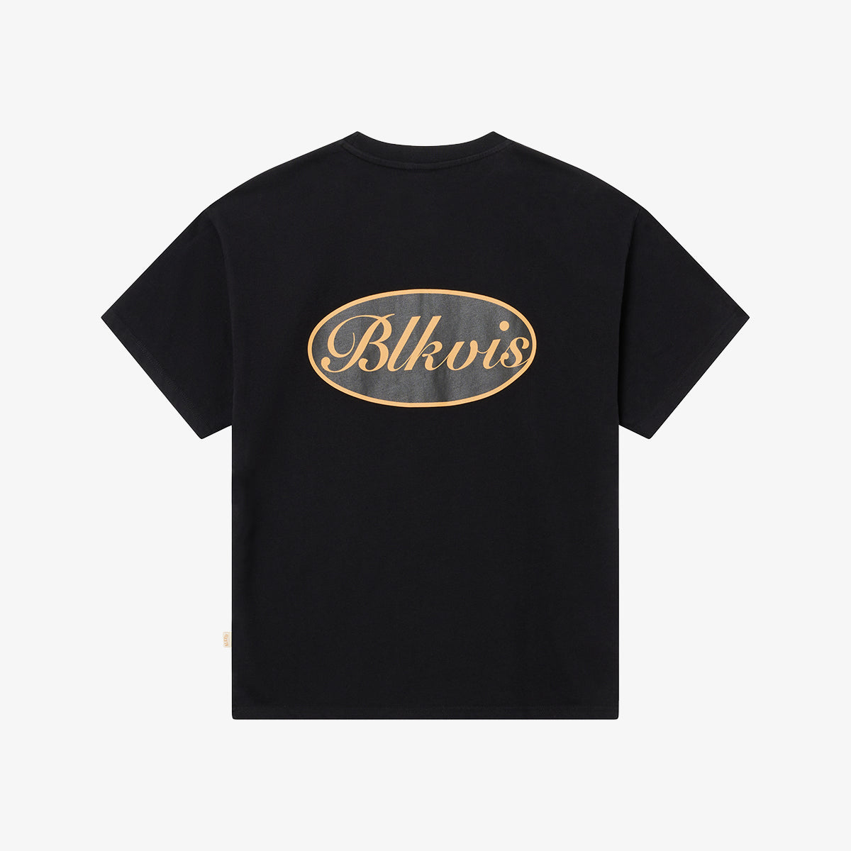 BLKVIS SCRIPT TEE - BLACK