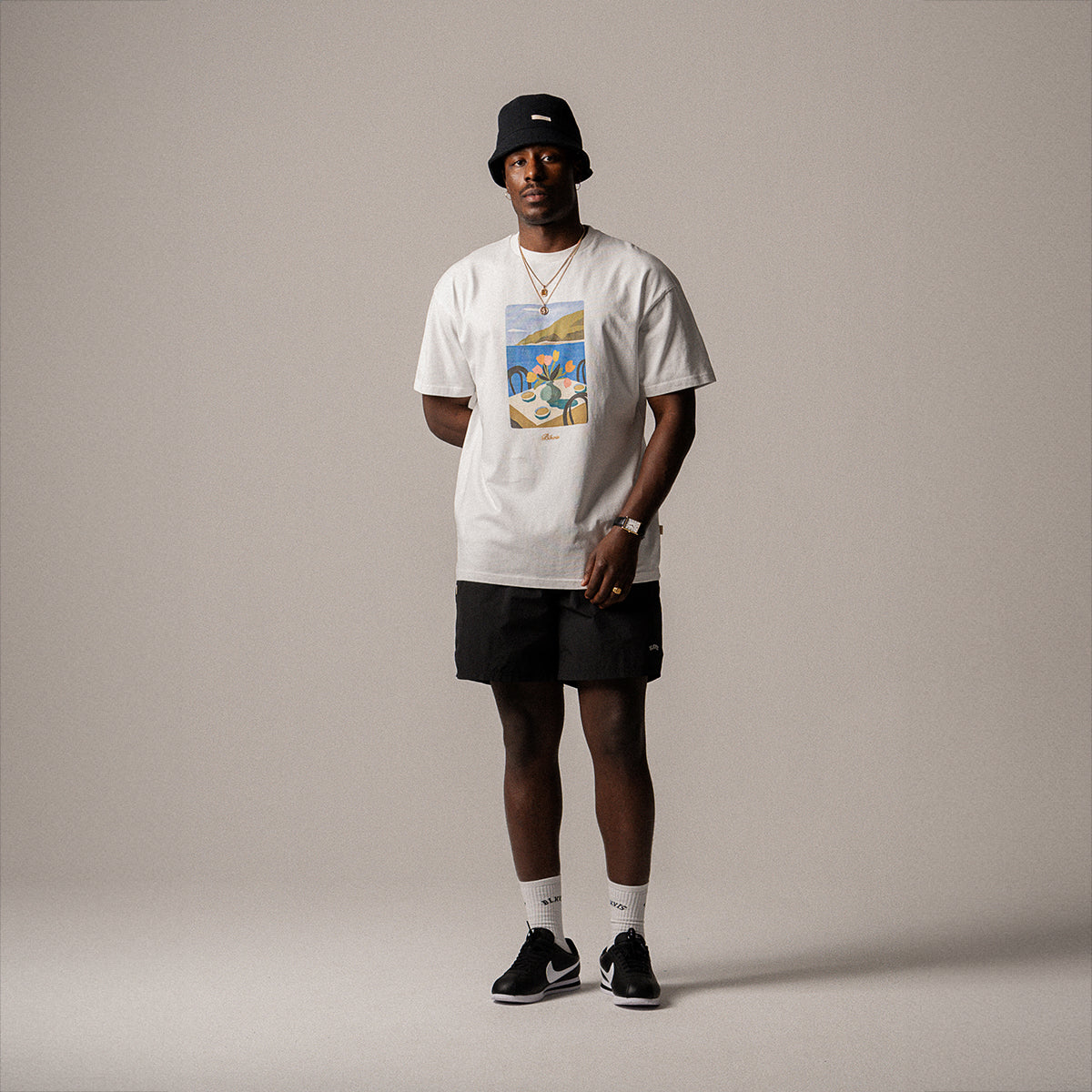 BLKVIS SOSTA TEE - WHITE