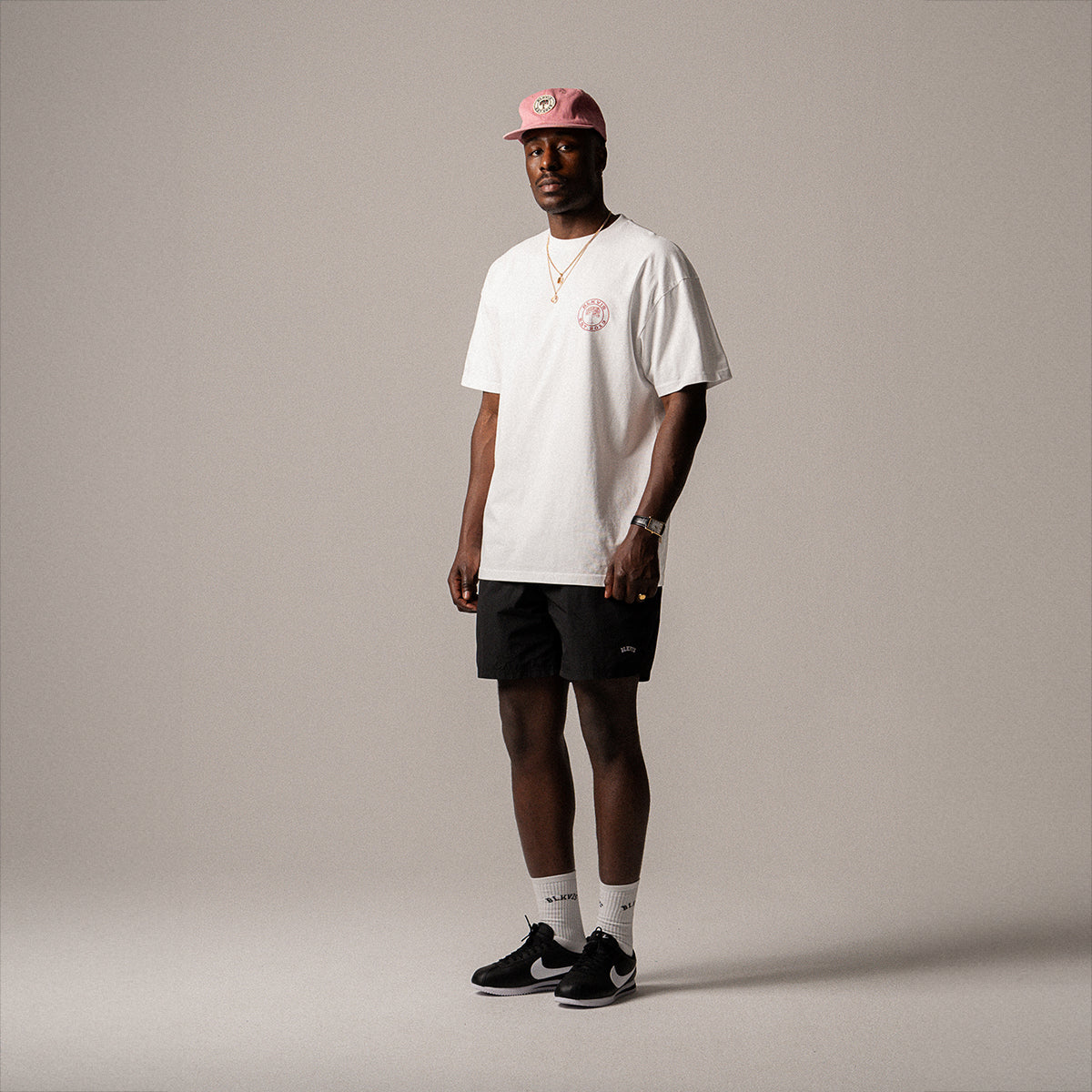 BLKVIS SOURCE TEE - WHITE